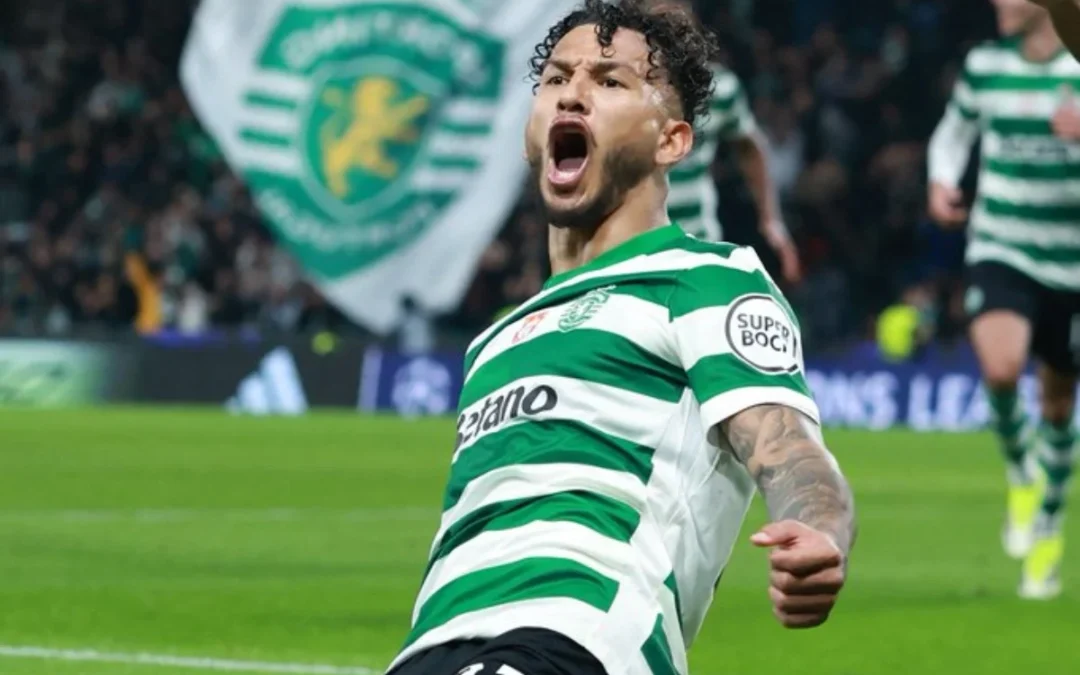 Luis Javier Suárez hundió al PSG en una noche mágica de Champions League. El Sporting de Lisboa venció al campeón de Europa con un doblete del colombiano - Foto: Champions League