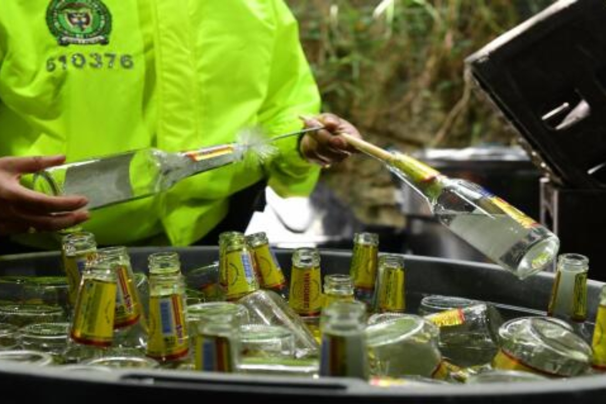 Bar vendía licor adulterado en San Cristóbal, sur de Bogotá
