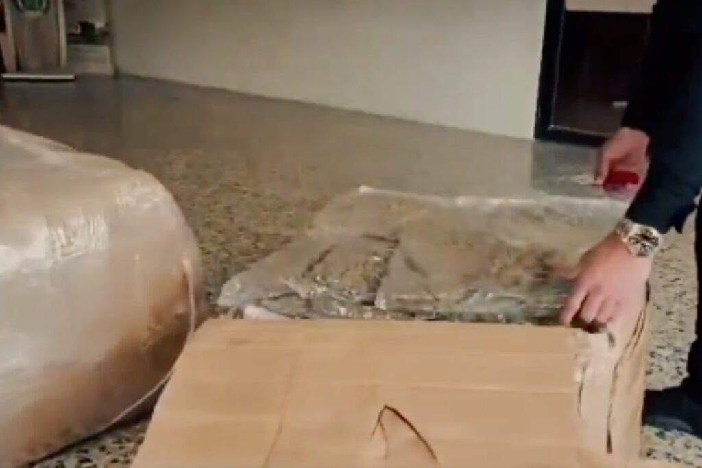 Autoridades incautaron 100 kilos de marihuana en El Dorado - Foto: Captura de video