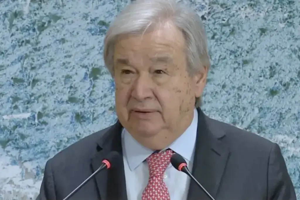 António Guterres lanza una advertencia histórica ante el Consejo de Derechos Humanos de la ONU - Foto: Captura de video
