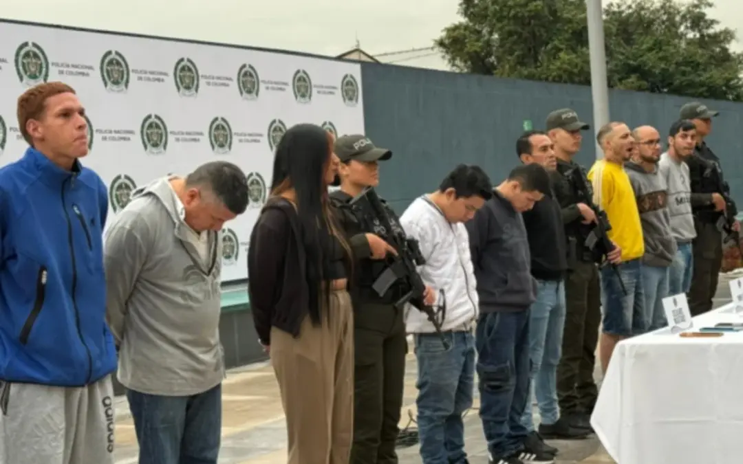 Golpe a la extorsión en Bogotá: El Gaula captura a 15 delincuentes en operativos clave - Foto: @PoliciaBogota