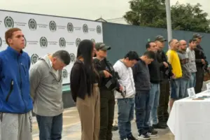 Golpe a la extorsión en Bogotá: El Gaula captura a 15 delincuentes en operativos clave - Foto: @PoliciaBogota