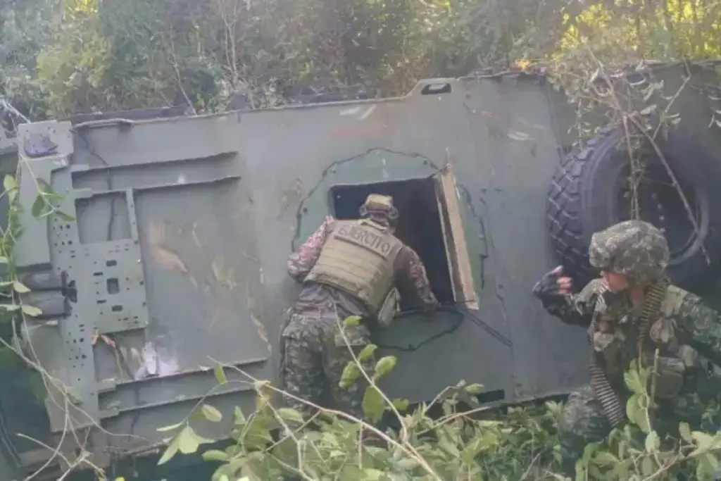 Tragedia militar en el Cauca: Un soldado muerto y 14 heridos tras una asonada y el colapso de una vía en el corregimiento de Itabe, Páez - Foto: Cortesía