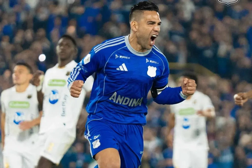 ¿Regresa el "Tigre"? Néstor Lorenzo habría contactado a Radamel Falcao García para sumarlo a la Selección Colombia en el Mundial 2026 - Foto: @MillosFCoficial