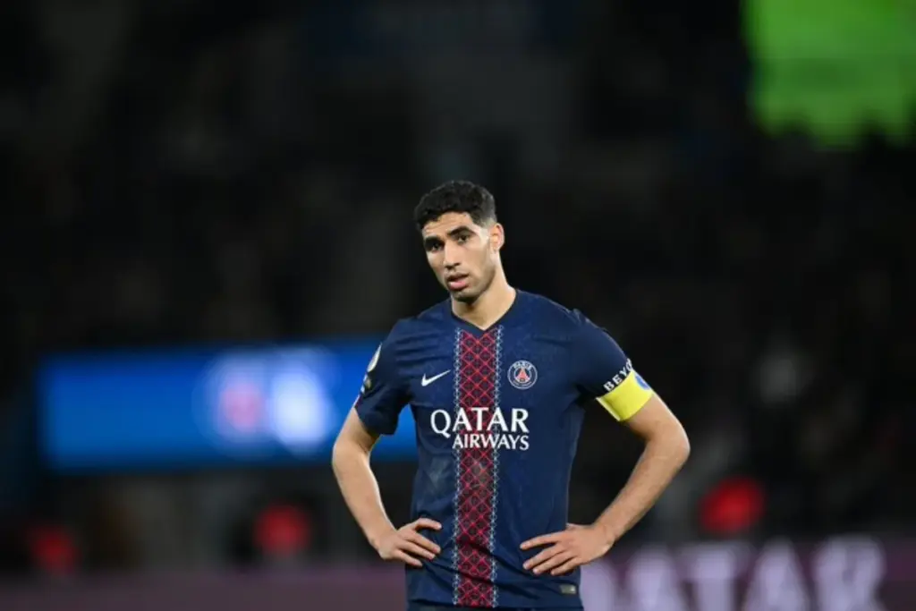 El defensa del PSG, Achraf Hakimi, irá a juicio por presunta violación tras la decisión de la Fiscalía de Nanterre - Foto: Redes sociales