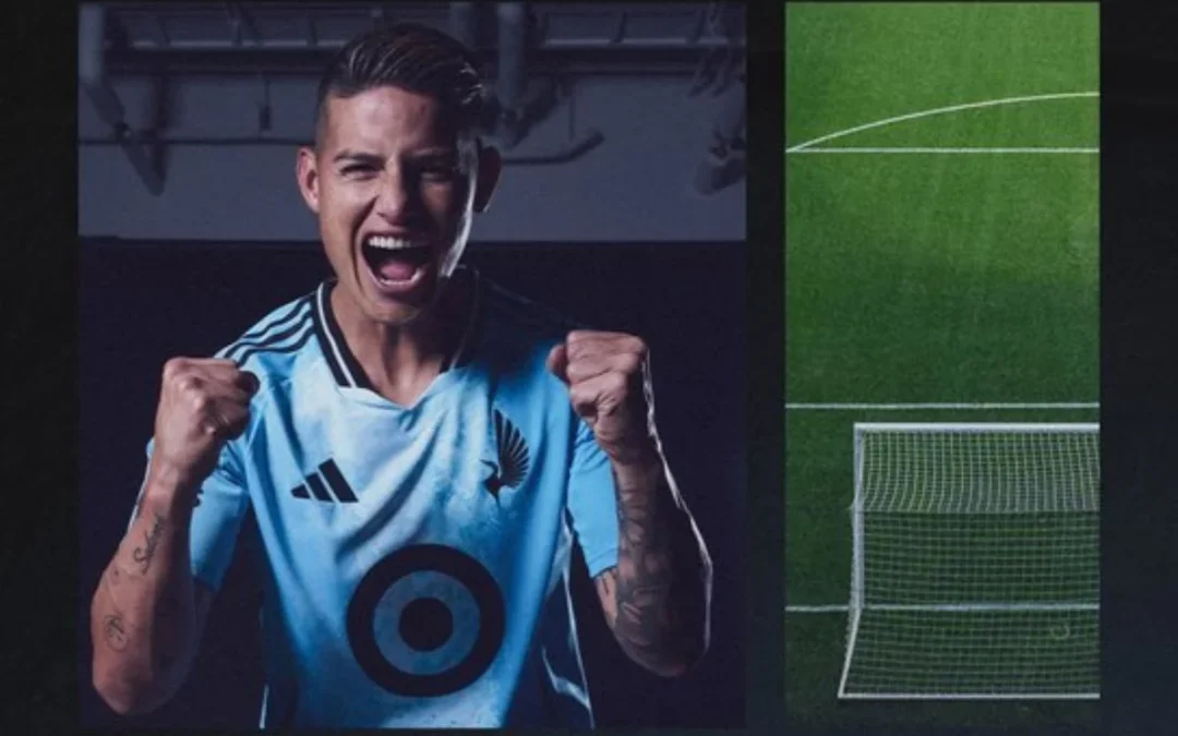 ¡Es oficial! James Rodríguez ficha por el Minnesota United de la MLS - Foto: @MNUFC
