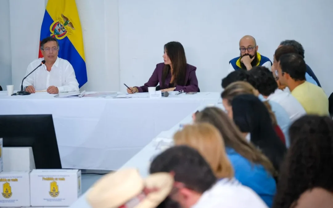 El presidente Gustavo Petro escala su confrontación con la Corte Constitucional desde Córdoba - Foto: @infopresidencia