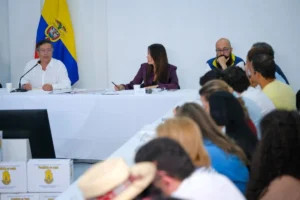 El presidente Gustavo Petro escala su confrontación con la Corte Constitucional desde Córdoba - Foto: @infopresidencia