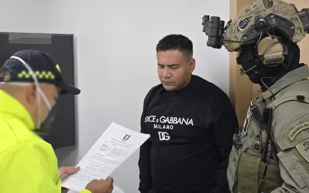 Colombia confirma la extradición de alias “Pipe Tuluá”, jefe de la banda La Inmaculada, a Estados Unidos - Foto: Policía Nacional