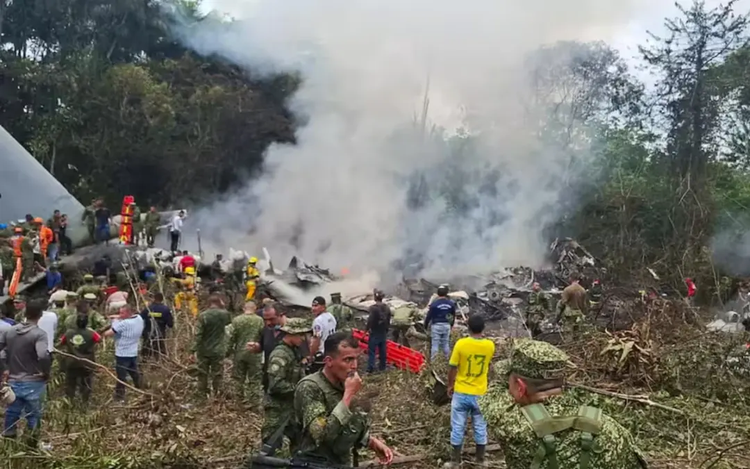 Medicina Legal identifica a 54 de las 69 víctimas del accidente del avión Hércules en Putumayo - Foto: Redes sociales