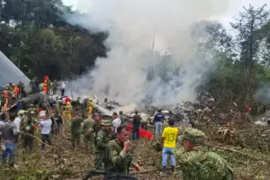 Medicina Legal identifica a 54 de las 69 víctimas del accidente del avión Hércules en Putumayo - Foto: Redes sociales