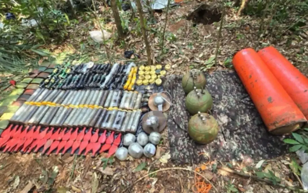 Las Fuerzas Militares golpean a las disidencias de alias 'Iván Mordisco' en Guaviare - Foto: Cortesía