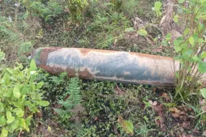 Hallazgo de explosivo ecuatoriano en Jardines de Sucumbíos, Nariño, genera alerta en la frontera - Foto: Redes sociales