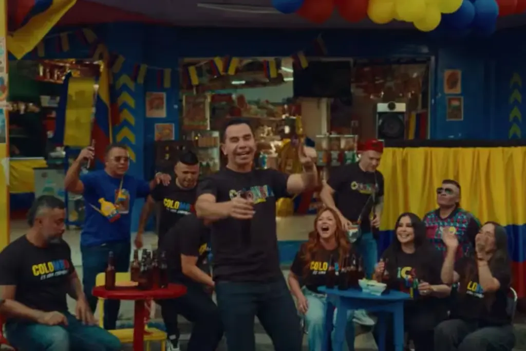 Diez estrellas de la música popular, incluidos Pipe Bueno y Paola Jara, lanzan "Te Quiero Ver Campeón", el nuevo himno de la Selección Colombia para el Mundial 2026 - Foto: Captura de video