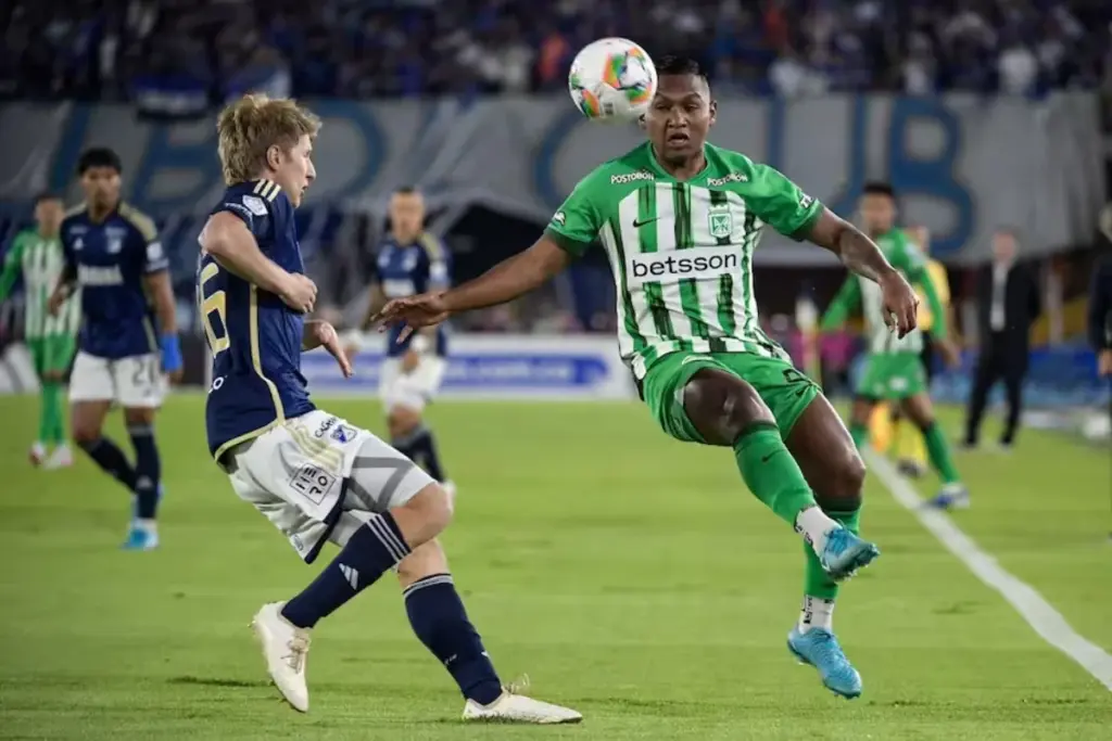 Atlético Nacional y Millonarios se enfrentan en el Atanasio Girardot por un cupo a la fase de grupos de la Copa Sudamericana 2026 - Foto: Redes sociales