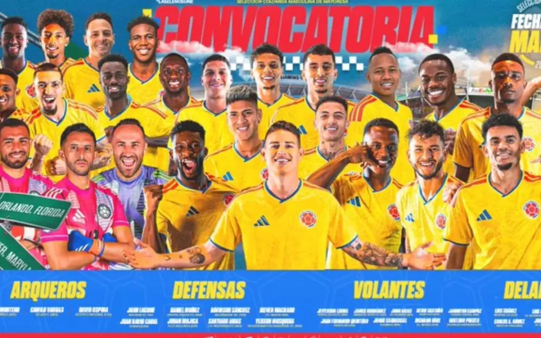 Néstor Lorenzo define la lista de la Selección Colombia para los amistosos ante Croacia y Francia - Foto: @FCFSeleccionCol