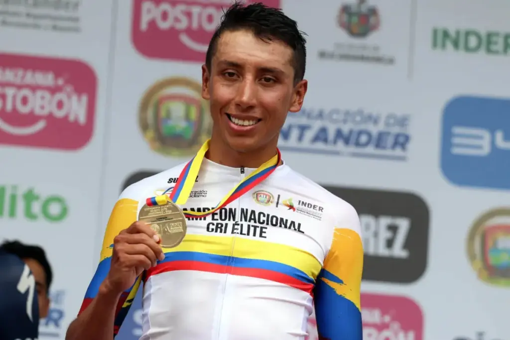 Egan Bernal es nominado a "Regreso del Año" en los Premios Laureus 2026 tras su épica victoria en la Vuelta a España - Foto: @fedeciclismocol