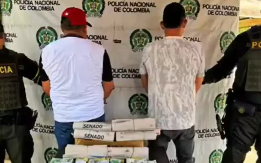 Capturado en La Guajira escolta del secretario de la Cámara con $145 millones en efectivo y propaganda electoral - Foto: Policía