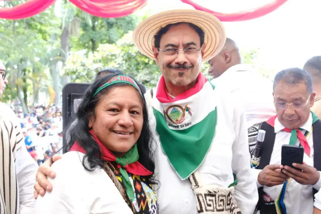 Iván Cepeda elige a la senadora indígena Aida Quilcué como su fórmula vicepresidencial por el Pacto Histórico para 2026 - Foto: Redes sociales