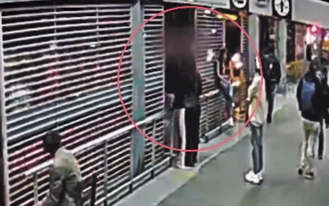 Golpe a la delincuencia en TransMilenio: Gracias a cámaras de videovigilancia y una rápida reacción de la Policía de Bogotá, se logró la captura en flagrancia de un delincuente - Foto: Captura de video