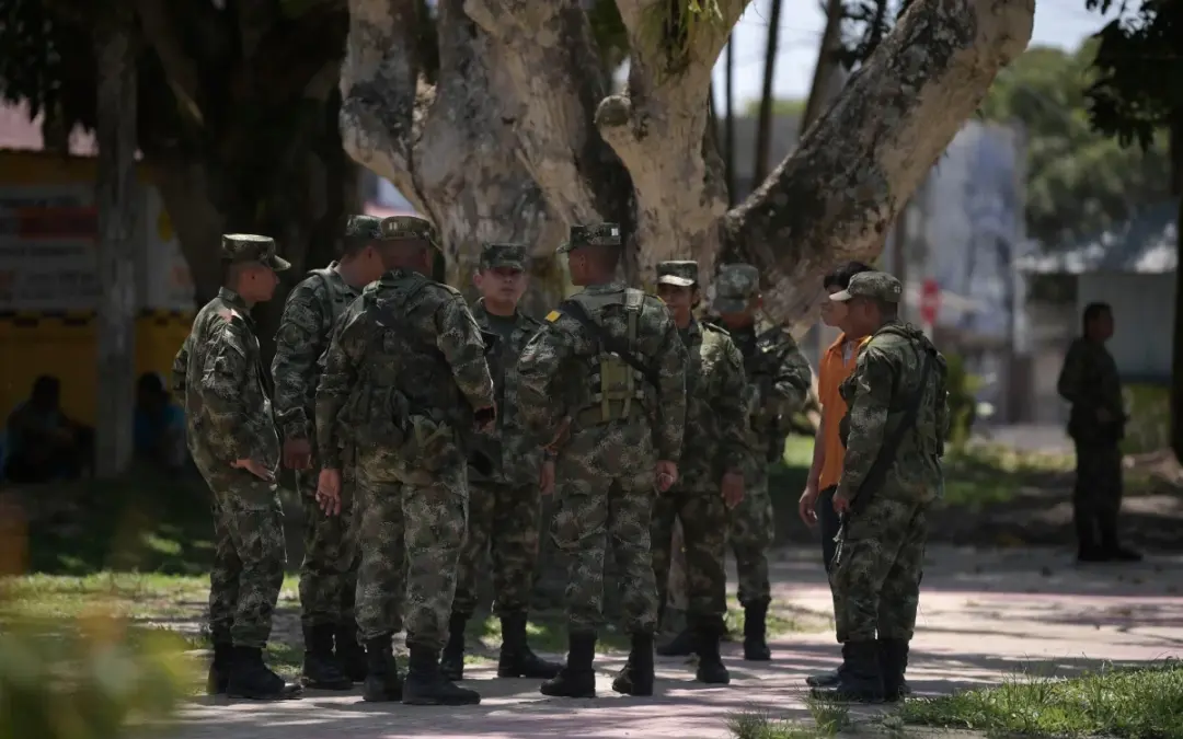 Tres militares muertos y uno herido tras emboscada de disidencias de las Farc (Estructura Carolina Ramírez) en San Vicente del Caguán, Caquetá, durante operativo electoral - Foto: Redes sociales