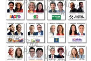 El CNE aprueba los logos oficiales para el tarjetón presidencial del 31 de mayo - Foto: @Registraduria