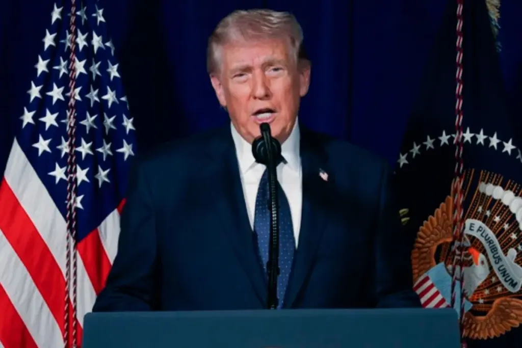 Donald Trump rechaza negociar con Irán y exige una "rendición incondicional" para detener el conflicto - Foto: Redes sociales