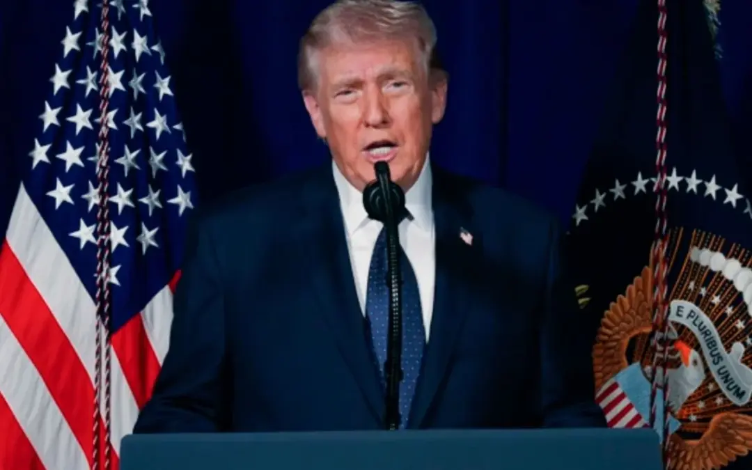 Donald Trump rechaza negociar con Irán y exige una "rendición incondicional" para detener el conflicto - Foto: Redes sociales