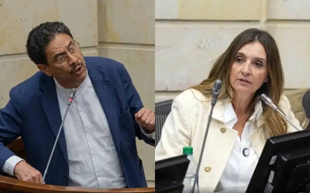 Intenso cara a cara en el Senado entre los candidatos presidenciales Paloma Valencia e Iván Cepeda. Las amenazas de Gustavo Petro a mandatarios locales y la ética parlamentaria centran el debate electoral - Foto: Redes sociales