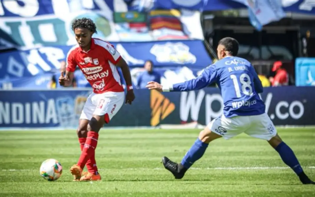 Millonarios y Santa Fe empataron 1-1 en un vibrante Clásico Capitalino - Foto: @SantaFe