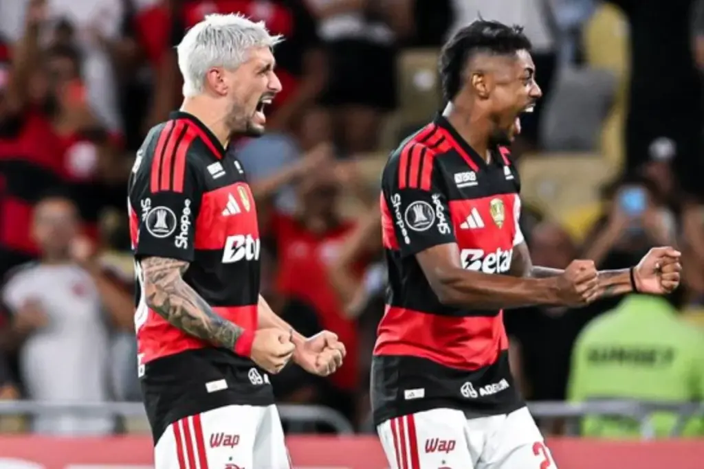 Flamengo impuso su jerarquía en el Maracaná y goleó 4-1 a Independiente Medellín por la Copa Libertadores - Foto: @Libertadores