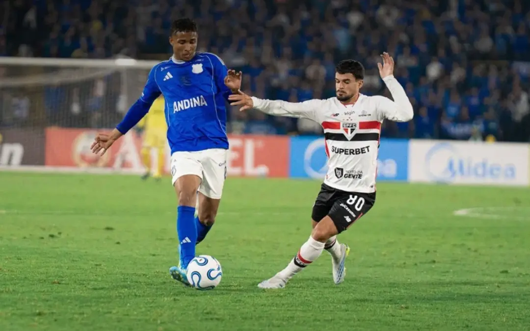 Millonarios empató ante un São Paulo alterno en Bogotá y complica su futuro en el torneo continental - Foto: @MillosFCoficial