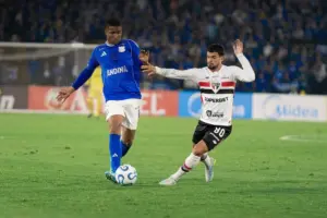 Millonarios empató ante un São Paulo alterno en Bogotá y complica su futuro en el torneo continental - Foto: @MillosFCoficial