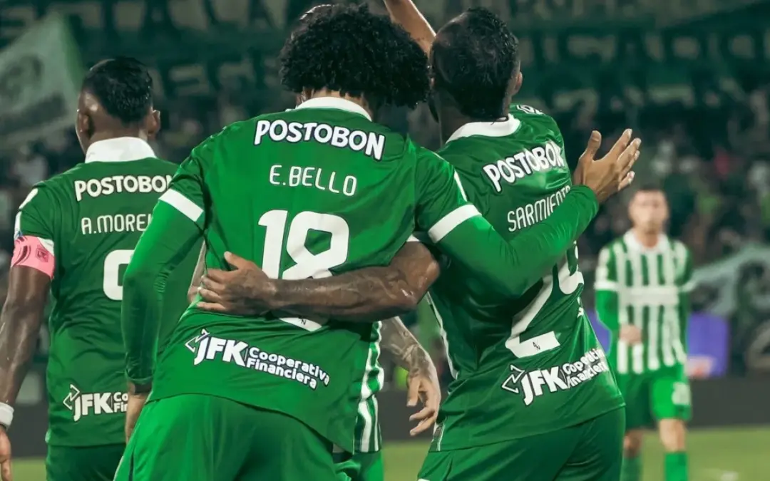 Atlético Nacional consolida su liderato en la Liga BetPlay 2026-I tras vencer 2-1 a Jaguares - Foto: @nacionaloficial