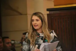 El ministro de Defensa, Pedro Sánchez, confirmó que tras labores de inteligencia se desestimó el plan de atentado contra Paloma Valencia - Foto: @SenadoGovCo