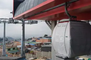 TransMilenio abre la licitación oficial para la operación del TransMiCable de San Cristóbal - Foto: Cortesía