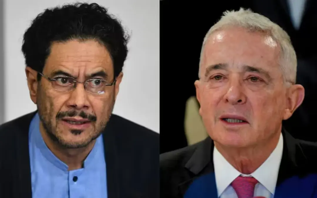 Duro enfrentamiento en X entre Álvaro Uribe e Iván Cepeda. El expresidente acusa a Cepeda de vínculos criminales, mientras el candidato presidencial recuerda la condena de Santiago Uribe por paramilitarismo - Foto: Redes sociales