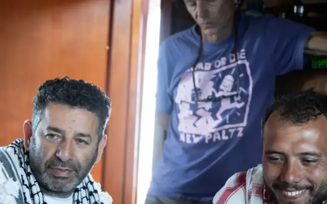 Un tribunal de Israel prolonga la detención de los activistas Saif Abukeshek y Thiago Ávila, capturados en la flotilla 'Global Sumud' frente a Grecia - Foto: Redes sociales
