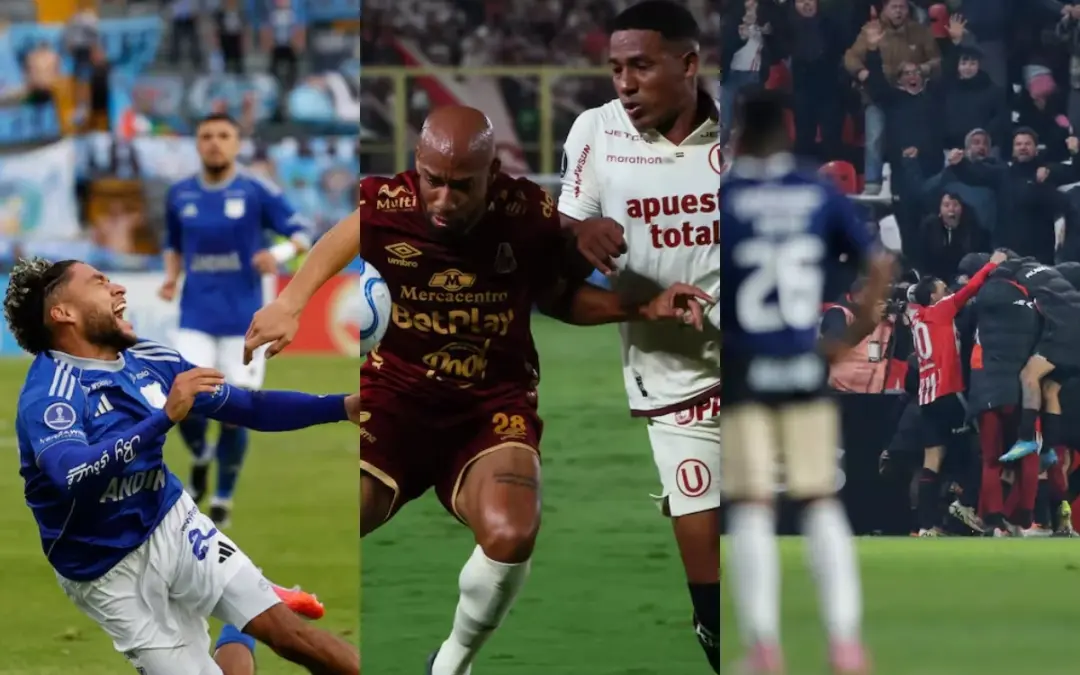 Noche de contrastes para el fútbol colombiano en la Copa Libertadores y Sudamericana - Foto: Redes sociales