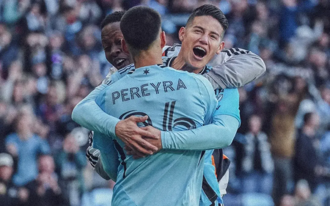 James Rodríguez brilló con dos asistencias en la MLS con Minnesota United y desmintió rumores sobre su retiro. El capitán de la Selección Colombia confirma su llegada a la concentración el 17 de mayo para el Mundial - Foto: @MNUFC