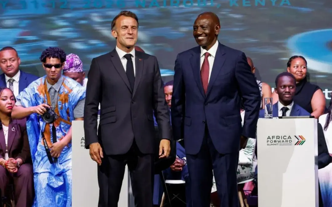 Emmanuel Macron y William Ruto lideran la cumbre "África Adelante" en Kenia. Francia propone un giro histórico - Foto: Redes sociales