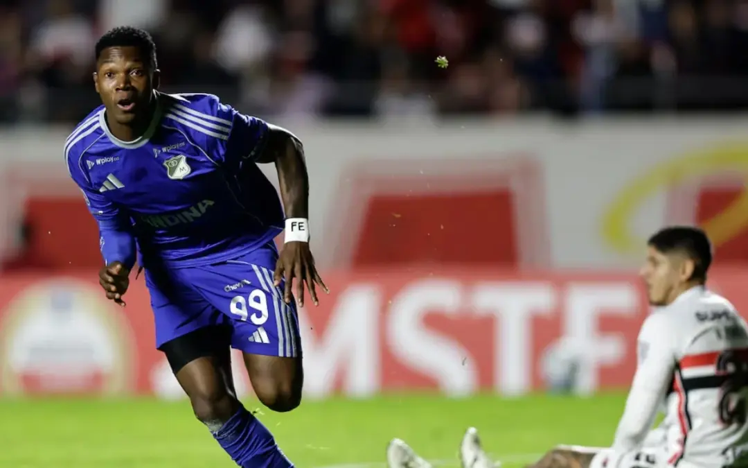 Millonarios igualó 1-1 ante São Paulo en Brasil por la quinta fecha de la Copa Sudamericana - Foto: Redes sociales