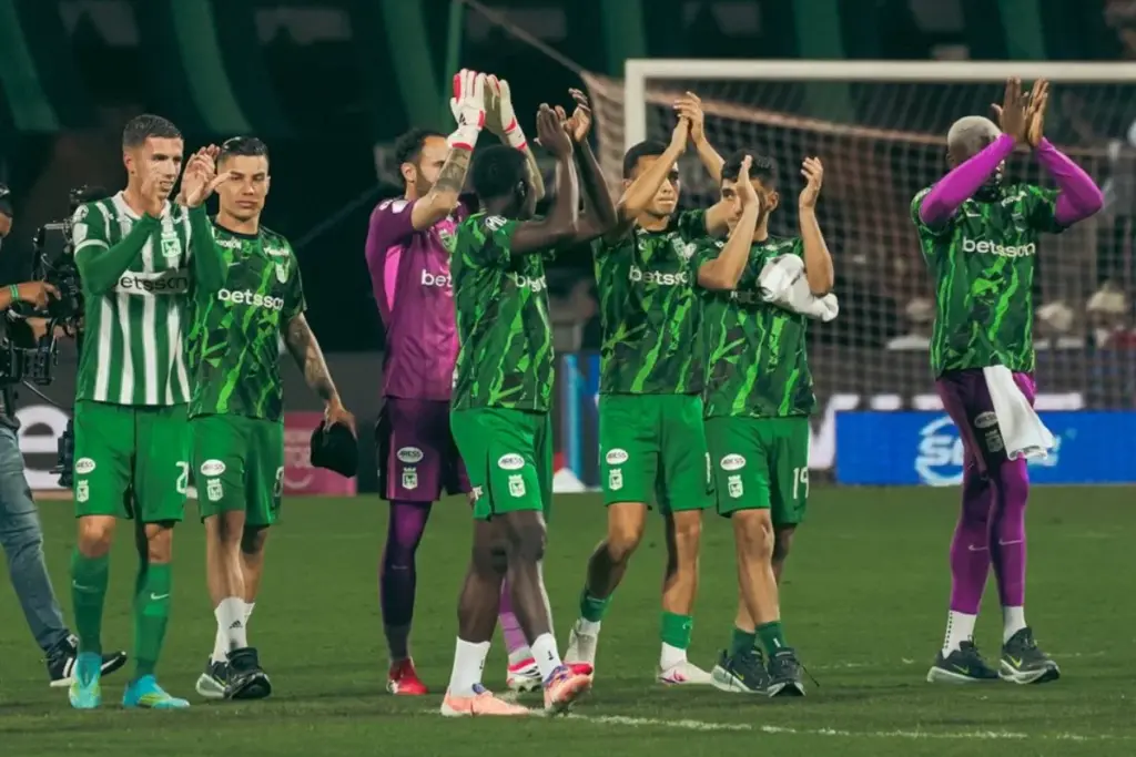 Atlético Nacional sella su clasificación con una histórica goleada 7-1 ante Internacional de Bogotá en el Atanasio Girardot - Foto: @nacionaloficial