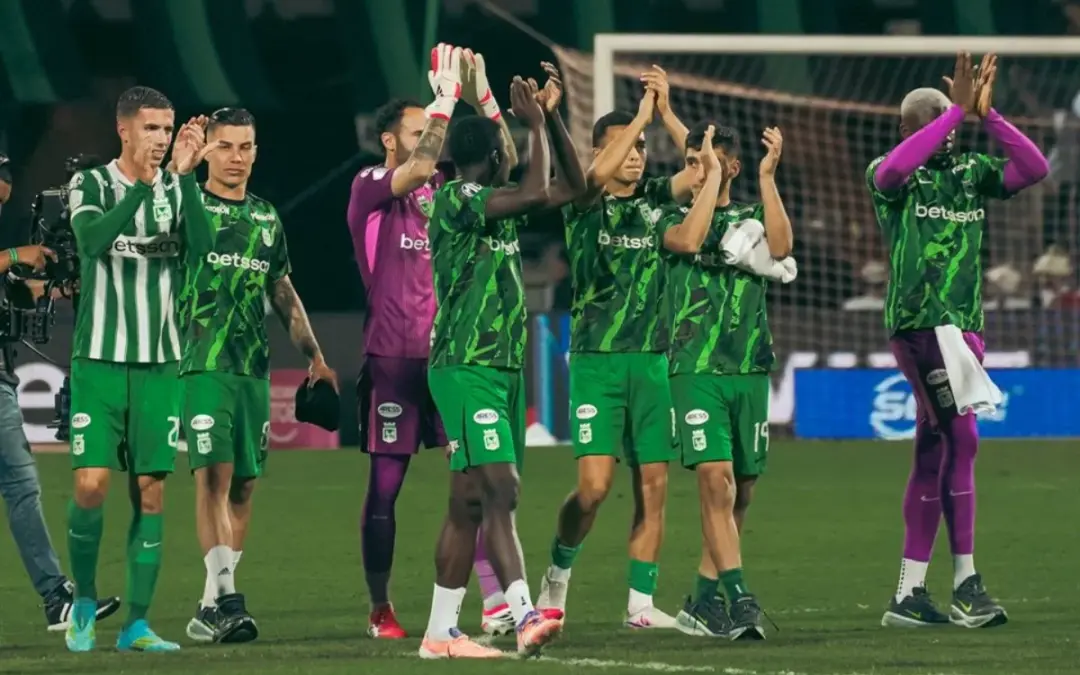 Atlético Nacional sella su clasificación con una histórica goleada 7-1 ante Internacional de Bogotá en el Atanasio Girardot - Foto: @nacionaloficial