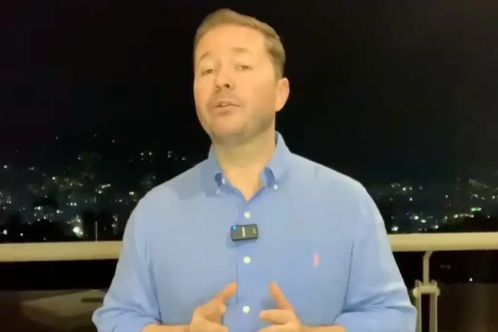 El exsenador del Centro Democrático Nicolás Pérez se adhirió a la campaña de Abelardo de la Espriella - Foto: Captura de video