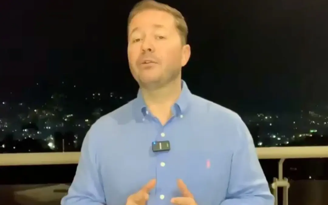 El exsenador del Centro Democrático Nicolás Pérez se adhirió a la campaña de Abelardo de la Espriella - Foto: Captura de video