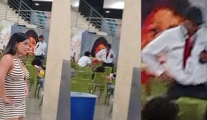 Acoso de vigilante del centro comercial Buenavista en Santa Marta contra la directora del Diario La Libertad, Luz Marina Esper