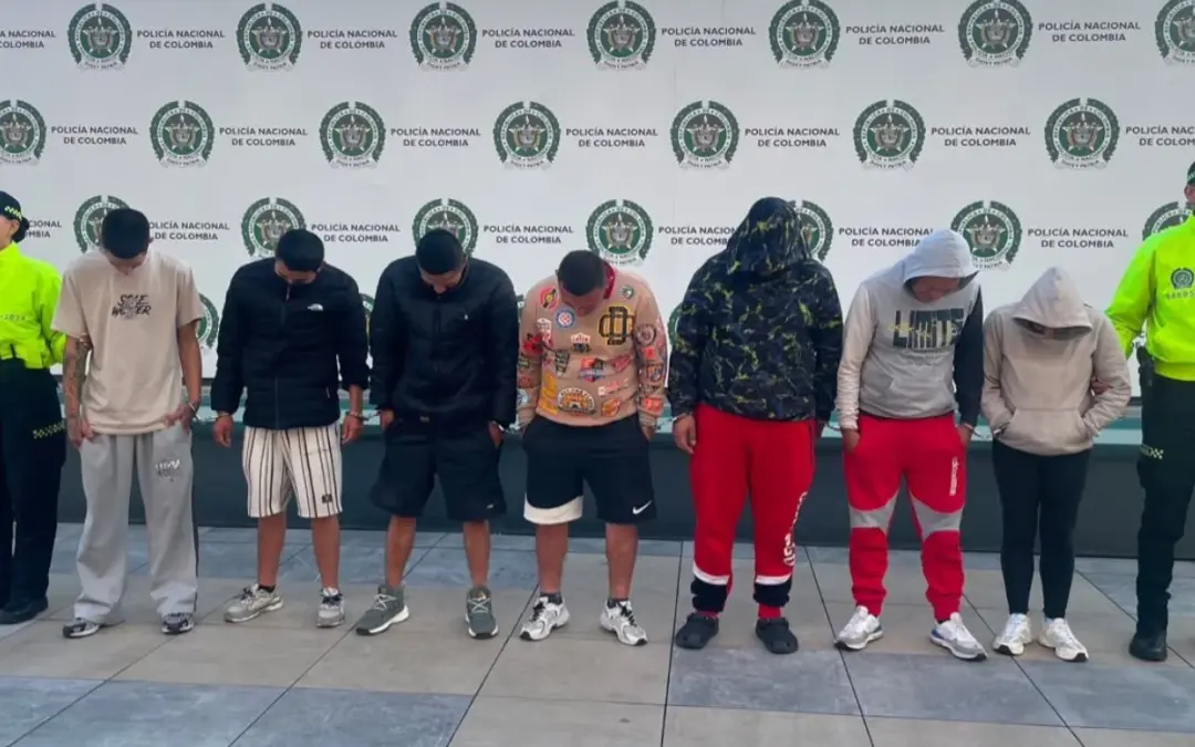 La Policía desarticuló a ‘Los Nocopeo’ en la localidad de Bosa - Foto: @PoliciaBogota