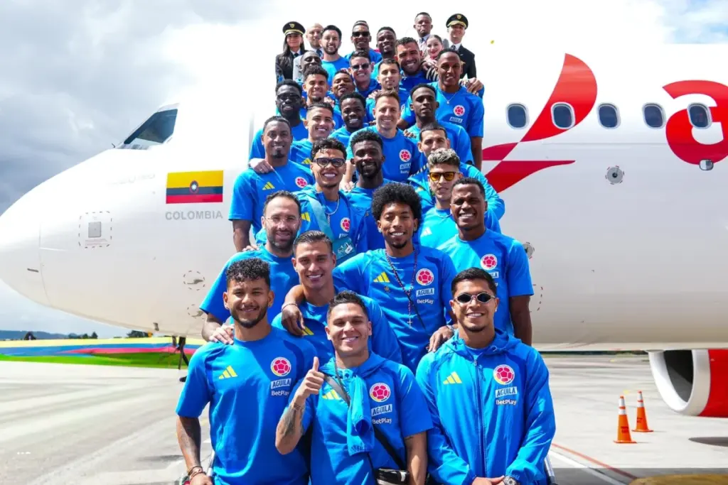 La Selección Colombia llegó a San Diego, California, para encarar la recta final de su preparación al Mundial 2026 - Foto: @FCFSeleccionCol