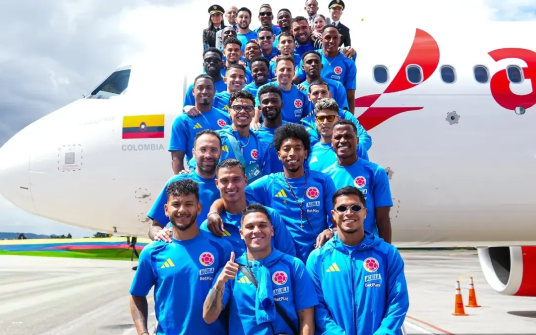 La Selección Colombia arribó a California y afina detalles para el amistoso ante Jordania